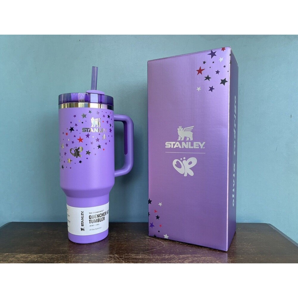Stanley x Olivia Rodrigo Quencher H2.0 40OZ Purple FlowState Tumbler